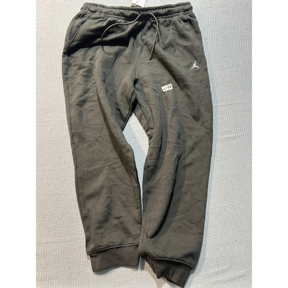 Jordan Jumpman Fleece Sweatpants Mens XXL Charcoal Gray